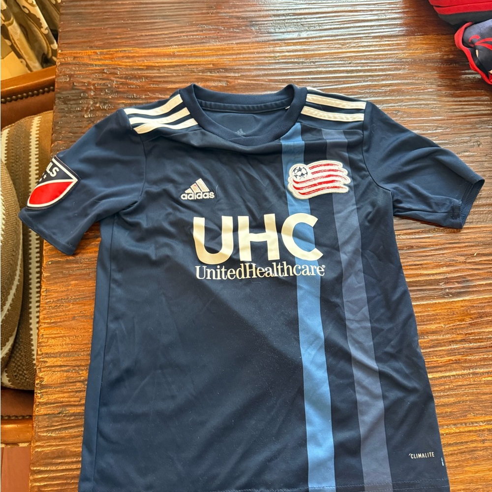 Adidas Kids Dark Blue Soccer Jersey
